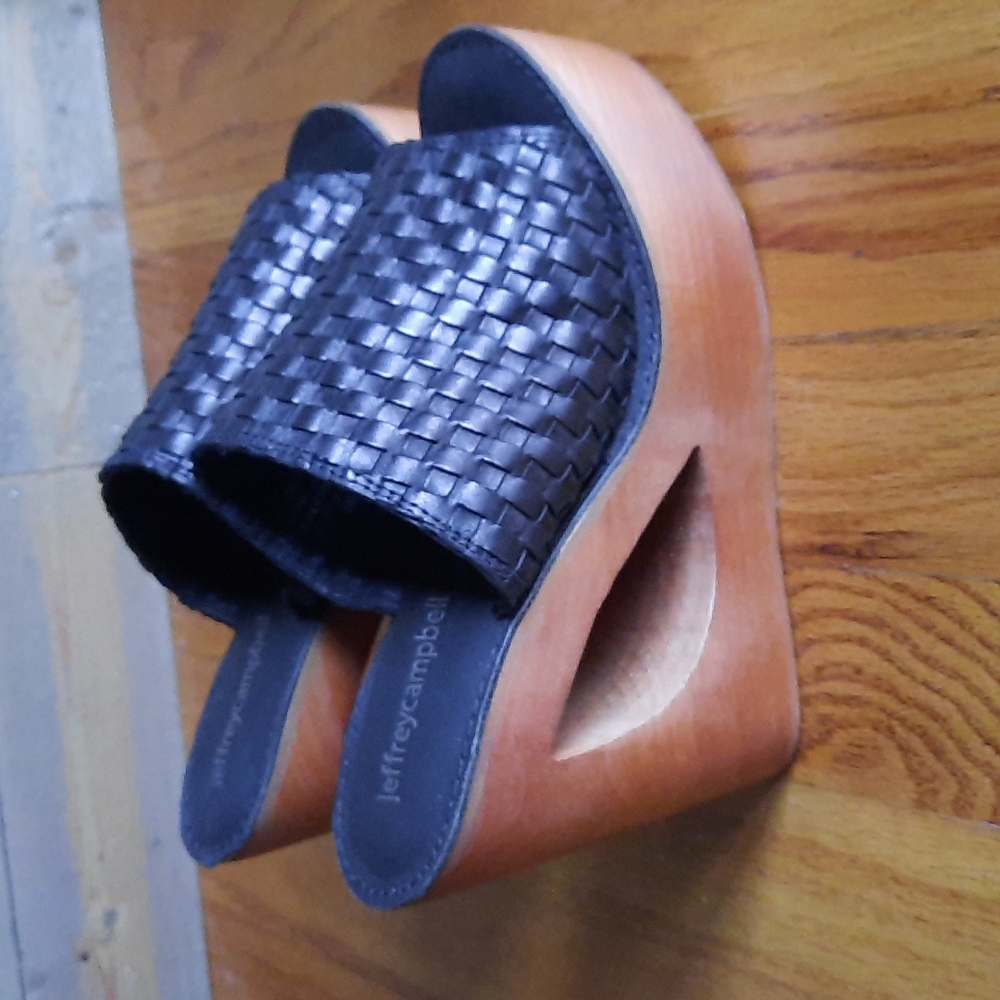 Jeffery Campbell  Barela Platform Wedge - Picture 4 of 9